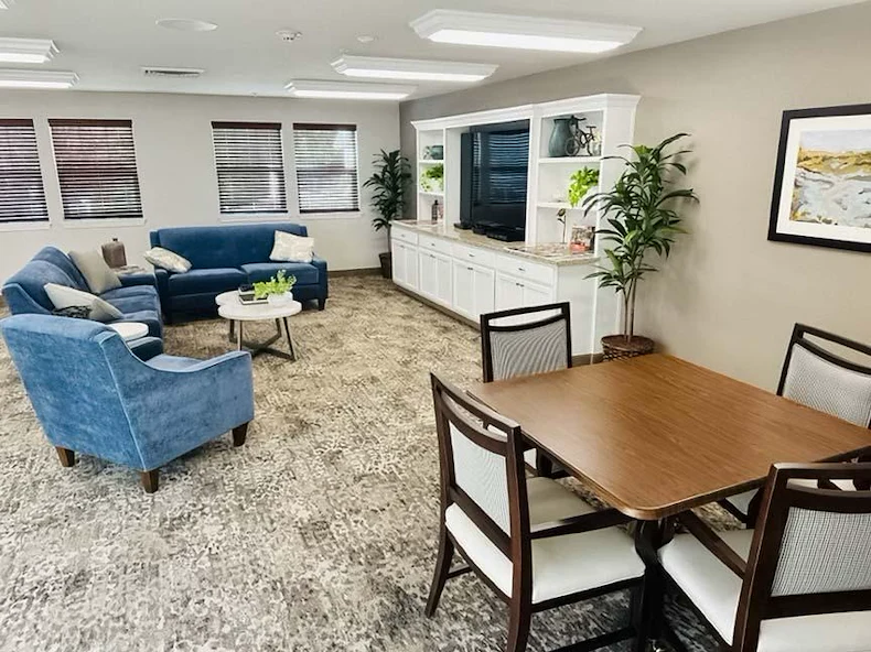 Camden Springs Gracious Retirement Living Hawthorn Senior Independent Living in Elk Grove, California living room