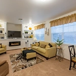 Springwood Landing Gracious Retirement Living Hawthorn Senior independent Living in Vancouver, Washington living room