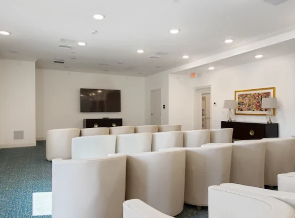 The Blake at Colonial Club media and activities room