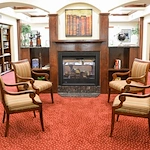 Chesterfield Heights Gracious Retirement Living Hawthorn Senior Independent Living in Midlothian, Virginia fireplace