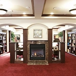 Camden Springs Gracious Retirement Living Hawthorn Senior Independent Living in Elk Grove, California fireplace