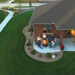 Schowalter Villa outdoor gathering