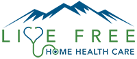 Live Free Home Health Care's Logo