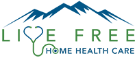 Live Free Home Health Care's Logo