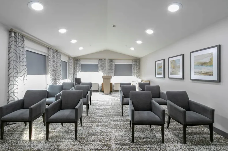 Independent living at Laurel Grove by Barclay House in Lawrenceville, GA, chapel 