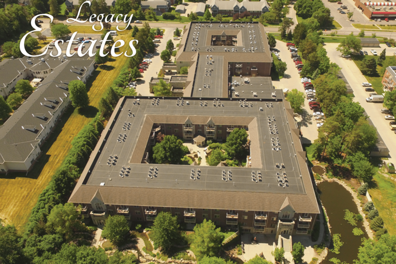 Aerial View of Legacy Estates