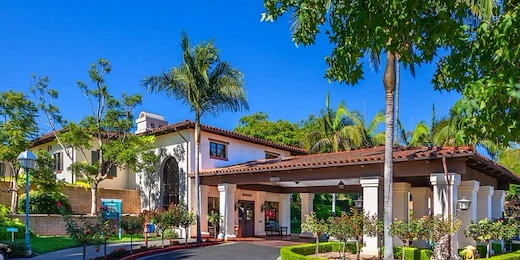 Covenant Living at the Samarkand in Santa Barbara, CA, front exterior