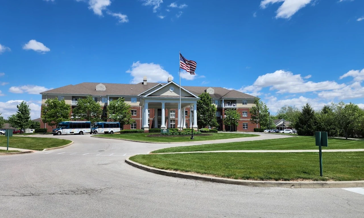 Westminster Village North Senior Living front entrance