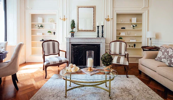 The Mansion at Rosemont Senior Living in Rosemont, PA, visiting area