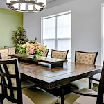 Marlton Gardens Gracious Retirement Living Hawthorn Senior Independent Living in Marlton, New Jersey private dining room