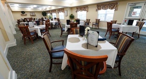 Assisted living with great dining options