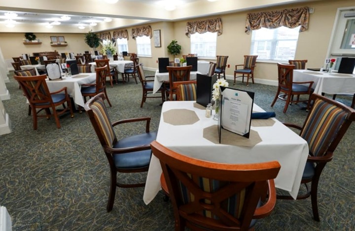 Assisted living with great dining options