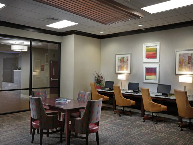 Pruitthealth lifestyle senior community Christian City Assisted Living Center in Union City, Georgia business center