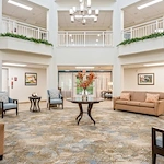 Shads Landing Gracious Retirement Living Hawthorn Senior Independent Living in Charlotte, North Carolina front entrance