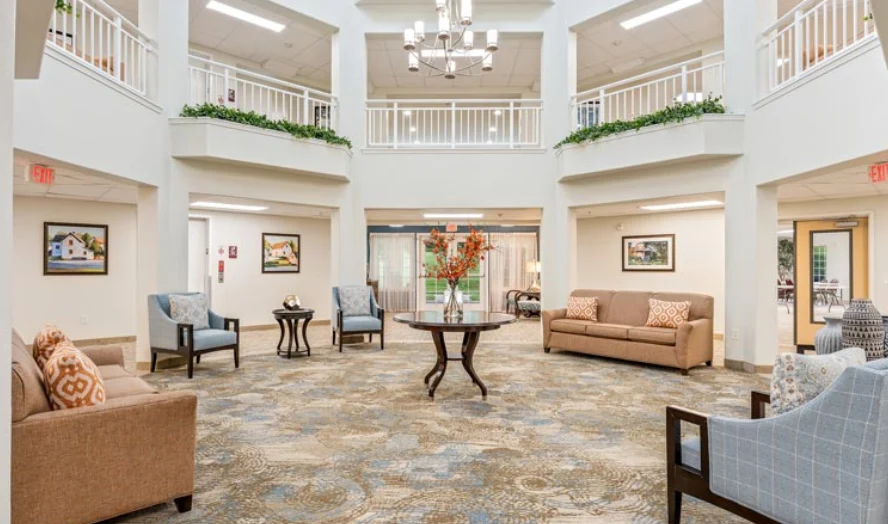 Shads Landing Gracious Retirement Living Hawthorn Senior Independent Living in Charlotte, North Carolina front entrance
