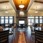 Fieldstone on Clear Creek Independent and Assisted Living dining area