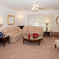 Spacious Cottage Living Room