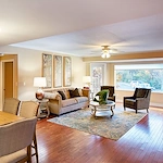 Ascension Living Alexian Village Tennessee Senior Living, independent living, assisted living, memory care, and continuing care retirement community (CCRC) in Signal Mountain, TN, apartment living room