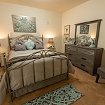 Summit Glen Gracious Retirement Living Hawthorn Senior independent Living in Colorado Springs, Colorado apartment bedroom