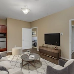 Montclair Park Assisted and Independent Senior Living in Shreveport, LA apartment living room