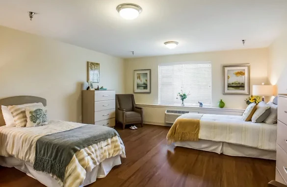 Vineyard Place Assisted Senior Living Memory Care in Murrieta, CA bedroom