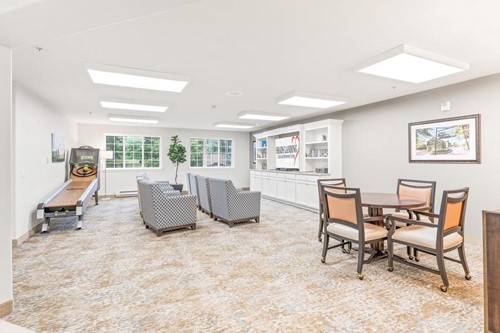 Shads Landing Gracious Retirement Living Hawthorn Senior Independent Living in Charlotte, North Carolina media room
