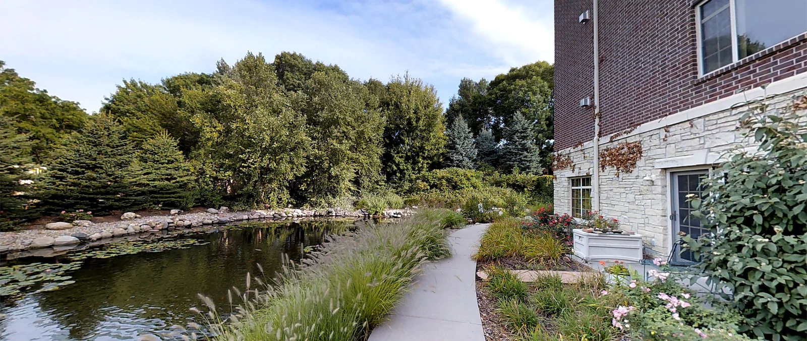 Walking Trail & Water Features