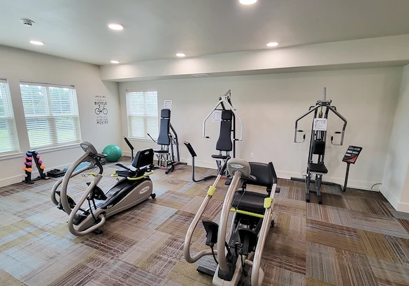 Cypress Springs Gracious Retirement Living Hawthorn Senior Independent Living in Lakewood Ranch, Florida gym fitness center