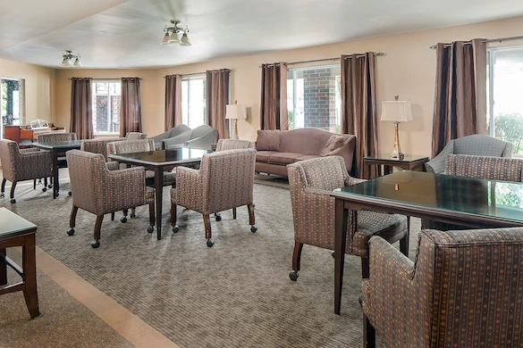 Park Vista Retirement Living North Hill East Moline, IL, visiting area