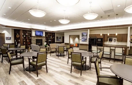 Fieldstone Memory Care of Yakima dining area