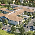 Rendering of Wellspring Living Health Center 