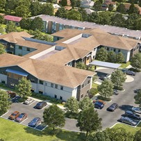 Rendering of Wellspring Living Health Center 