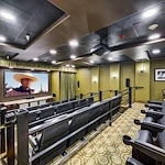 Azalea Estates Gracious Retirement Living Hawthorn Senior Independent Living in Chapel Hill, North Carolina movie theater