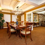 Aberdeen Crossings by New Perspective, senior living community offering assisted living in Highland Heights, OH, private dining room