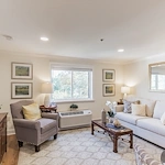 The Mansion at Rosemont Senior Living in Rosemont, PA, living room