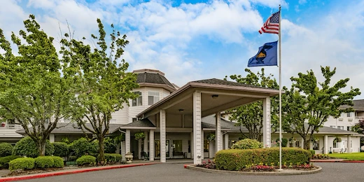 Parkrose Chateau Gracious Retirement Living Hawthorn Senior Independent Living in Portland, Oregon front exterior