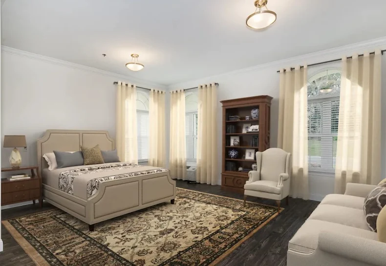 The Blake at Kingsport living area