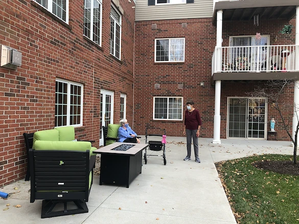 Outdoor Seating on the Patio
