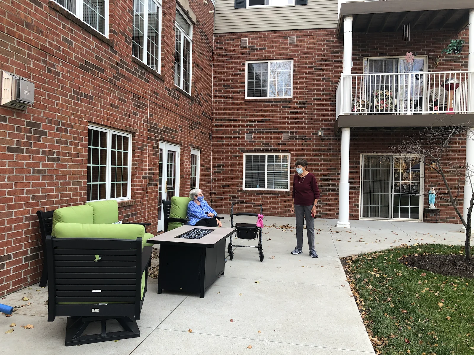 Outdoor Seating on the Patio