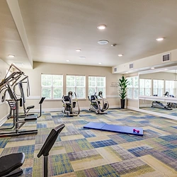 Sterling Heights Gracious Retirement Living Hawthorn Senior Independent Living in Bethlehem, Pennsylvania gym fitness center