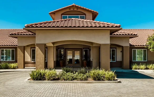 Vineyard Place Assisted Senior Living Memory Care in Murrieta, CA front exterior