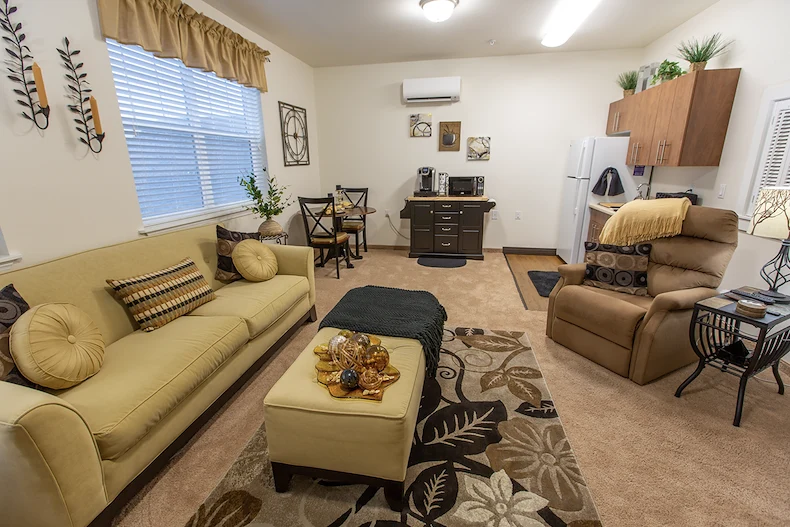 The Highlands Gracious Retirement Living Hawthorn Senior Independent Living in Westborough, Massachusetts apartment suite