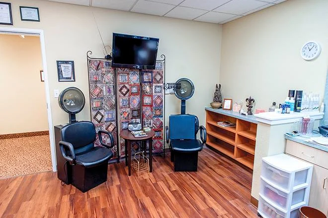 Avamere at Rio Rancho Senior Living in New Mexico beauty hair salon