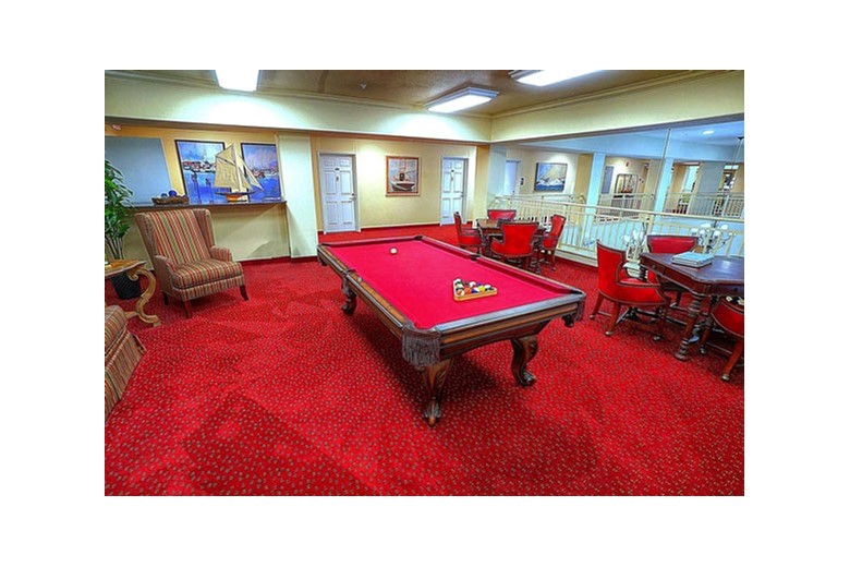 Ivy Creek Gracious Retirement Living Hawthorn Senior independent Living in Glen Mills, Pennsylvania billiards table