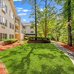 The Woods at Holly Tree Gracious Retirement Living Hawthorn Senior Independent Living in Wilmington, North Carolina rear exterior yard