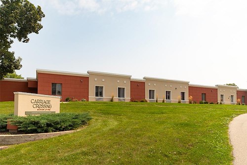 Front of building 