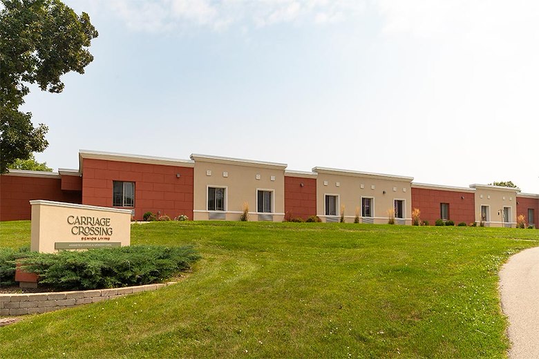 Front of building 