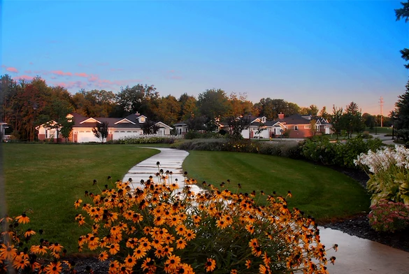 Porter Hills Village outdoor space