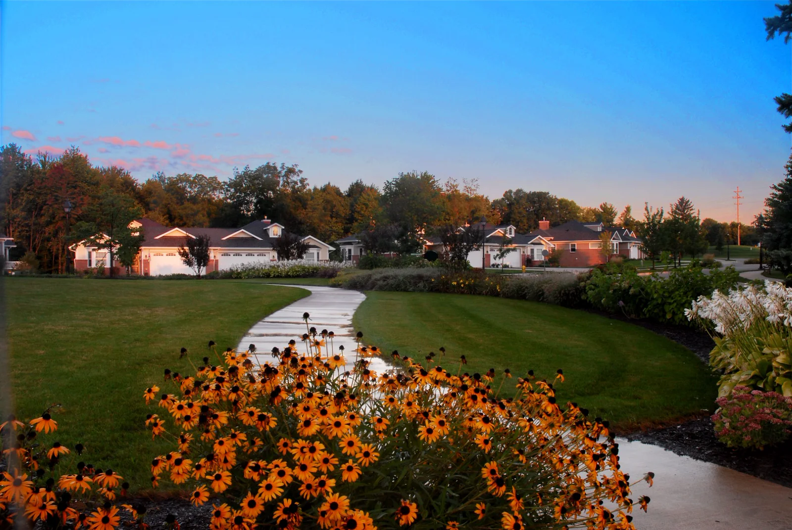 Porter Hills Village outdoor space