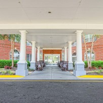 Brentwood Assisted Living front doors